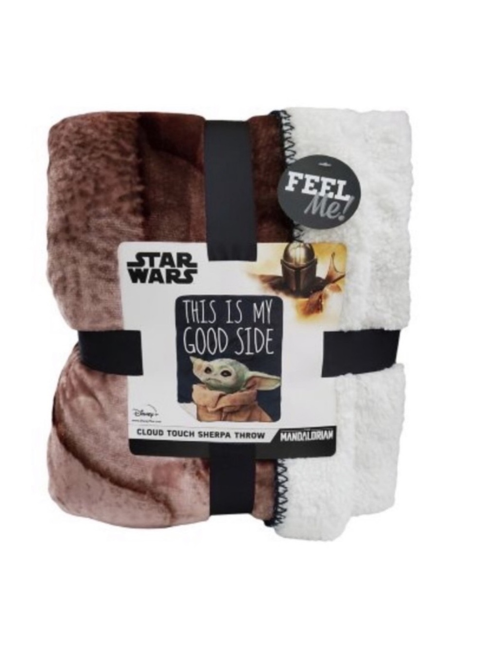 Star Wars: The Mandalorian Cloud Sherpa Throw Blanket